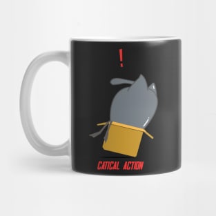 Metal Gear Cat - Catical Action Mug